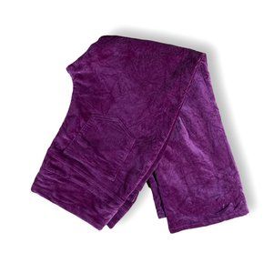 Denim&co Corduroy Pants Maroon Womens 16P D&co 16 P tag Denim & Company